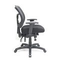 Eurotech Seating Apollo Multifunction Mid-Back Ergonomic Office Chair with TEMPUR® Cushioned Seat and Mesh Back, 360-Degree Swivel Executive Task Office Chair