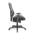 Eurotech Seating Apollo Synchro Swivel High-Back Ergonomic Office Chair with TEMPUR® Cushioned Seat and Mesh Back, 360-Degree Swivel Executive Task Office Chair