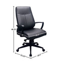 Tempurpedic® TP300 Leather High-Back Office Chair