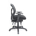 Eurotech Seating Apollo Multifunction Swivel Ergonomic Office Chair with Seat Slider, TEMPUR® Cushioned Seat, and Mesh Back, 360-Degree Swivel Executive Task Office Chair