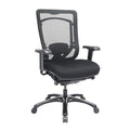 Eurotech Seating Monterey Swivel Ergonomic Office Chair with TEMPUR® Cushioned Seat, Mesh Back, and Synchro Tilt, 360-Degree Swivel Executive Task Office Chair