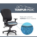 Tempurpedic® TP4000C Fabric Task Chair - Cooling Gel