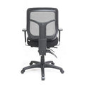 Eurotech Seating Apollo Multifunction Swivel Ergonomic Office Chair with Seat Slider, TEMPUR® Cushioned Seat, and Mesh Back, 360-Degree Swivel Executive Task Office Chair