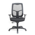 Eurotech Seating Apollo Synchro Swivel High-Back Ergonomic Office Chair with TEMPUR® Cushioned Seat and Mesh Back, 360-Degree Swivel Executive Task Office Chair