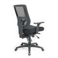 Eurotech Seating Apollo II Multifunction Mid-Back Swivel Ergonomic Office Chair with TEMPUR® Cushioned Seat and Mesh Back, 360-Degree Swivel Executive Task Office Chair