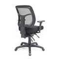 Eurotech Seating Apollo Multifunction Swivel Ergonomic Office Chair with Seat Slider, TEMPUR® Cushioned Seat, and Mesh Back, 360-Degree Swivel Executive Task Office Chair