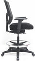 Eurotech Seating Apollo II Extended Height Ergonomic Office Drafting Stool with TEMPUR® Cushioned Seat, Mesh Back, and Foot Ring, Swivel Executive Task Office Chair