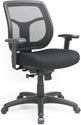 Eurotech Seating Apollo Mid-Back Swivel Ergonomic Office Chair with TEMPUR® Cushioned Seat and Mesh Back, 360-Degree Swivel Executive Task Office Chair