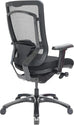 Eurotech Seating Monterey Swivel Ergonomic Office Chair with TEMPUR® Cushioned Seat, Mesh Back, and Synchro Tilt, 360-Degree Swivel Executive Task Office Chair