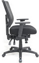 Eurotech Seating Apollo II Multifunction Mid-Back Swivel Ergonomic Office Chair with TEMPUR® Cushioned Seat and Mesh Back, 360-Degree Swivel Executive Task Office Chair