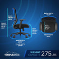 Tempurpedic® ProTask Mesh Executive Chair