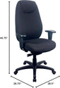 Tempurpedic® 6400 Fabric Desk Chair