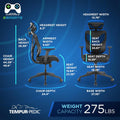 Tempurpedic® Blaze Gaming Chair
