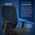 Tempurpedic® ProTask Mesh Executive Chair - Cooling Gel