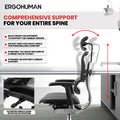 Ergohuman LE9ERG-GEN2 High Back Leather chair