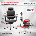 Ergohuman LE9ERG-GEN2 High Back Leather chair