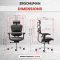 Ergohuman LE9ERG-GEN2 High Back Leather chair