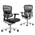 Ergohuman LEM6ERGLO-GEN2 Mid Back Leather Seat Mesh Back chair