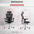 Ergohuman ME2ERG-XTRM Extreme High Back Chair