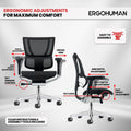 Ergohuman ME3ERGLO-XTRM Extreme Mid back