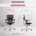 Ergohuman ME8ERGLO-GEN2 Mid Back All Mesh chair