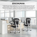 Ergohuman ME8ERGLO-GEN2 Mid Back All Mesh chair