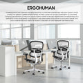 Ergohuman ME8ERGLO-GEN2 Mid Back All Mesh chair