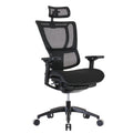 i00 Fabric Seat/Mesh Back with Headrest chair by Eurotech